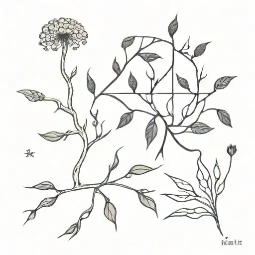 Poison Tree And Dandeloin And Medusa