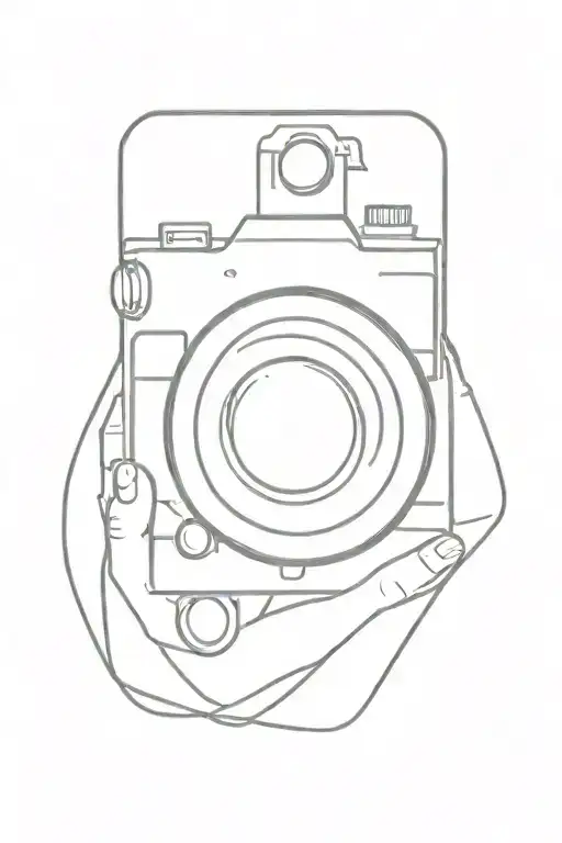Camera Lens Surrounded