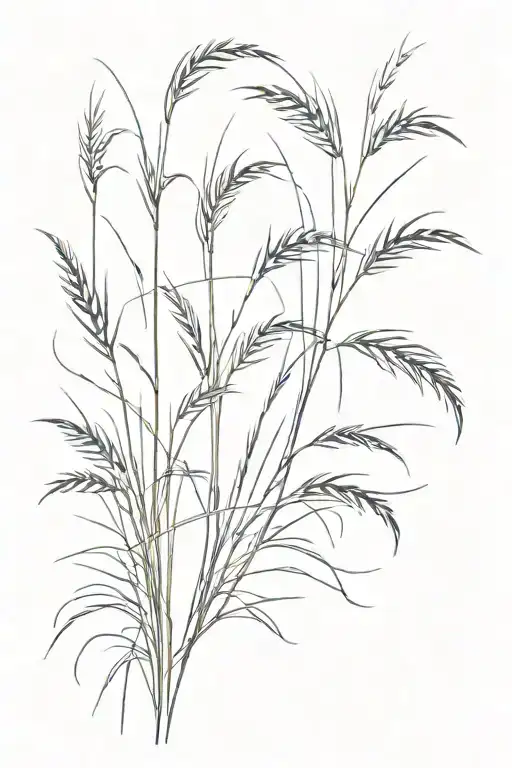 Black Coastal Dune Grass With Five Bulby Springs