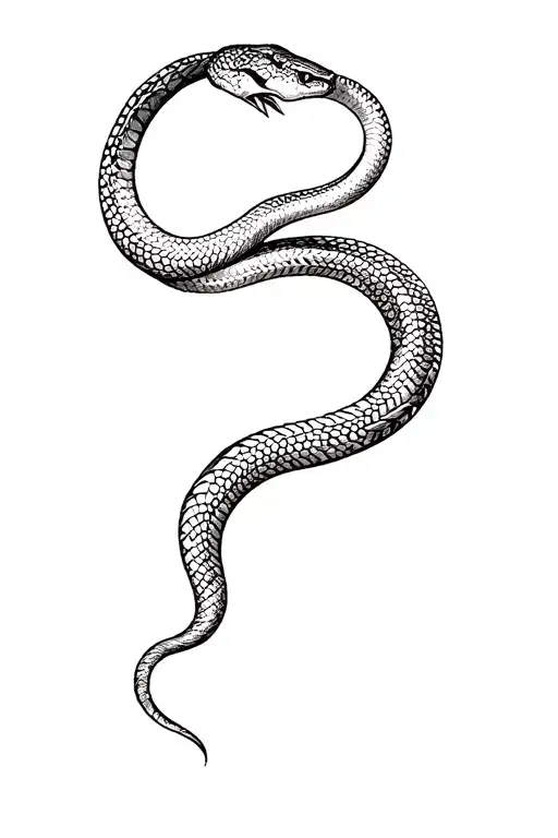 Snake And Staff Of Hermes