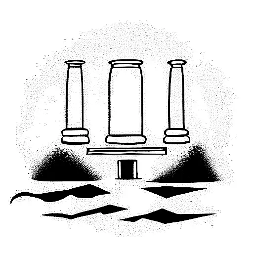 Aesthetic Gym Gods Olympus Temple