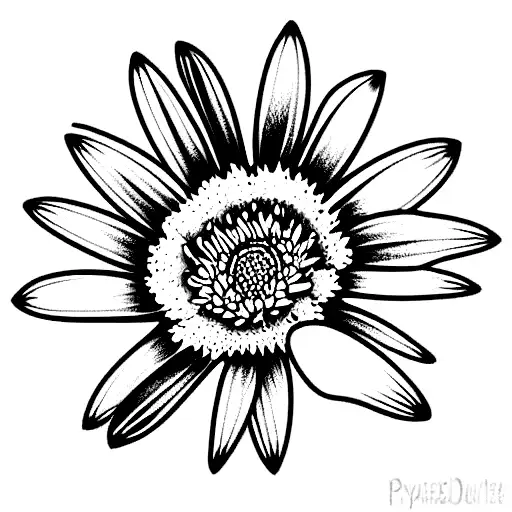 Gerberdaisy With A Bird Of Paridise Flowers