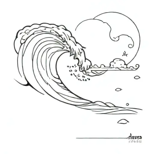 Living In The Ocean Wave