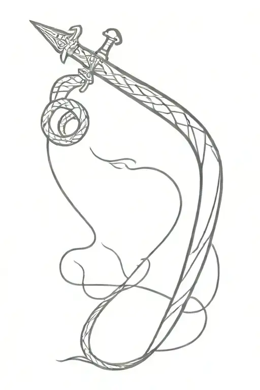 Sword With Snake