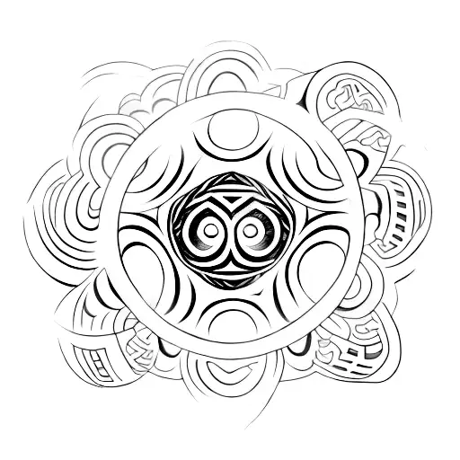 Third Eye With Om Symbol