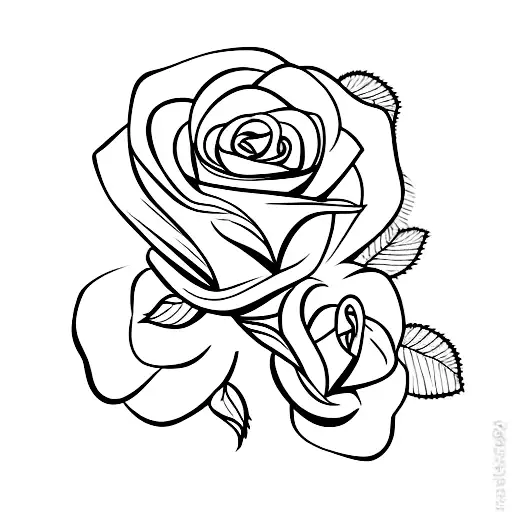 Rose With Half A Blade