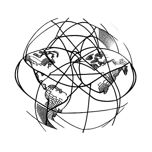 A Globe That Says Nicholas And Jordyn