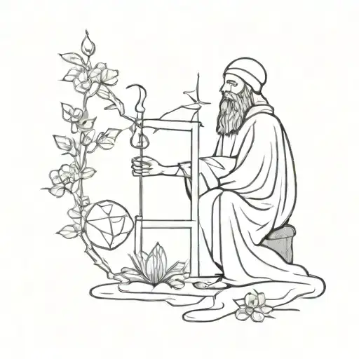 The Hermit Tarot Card