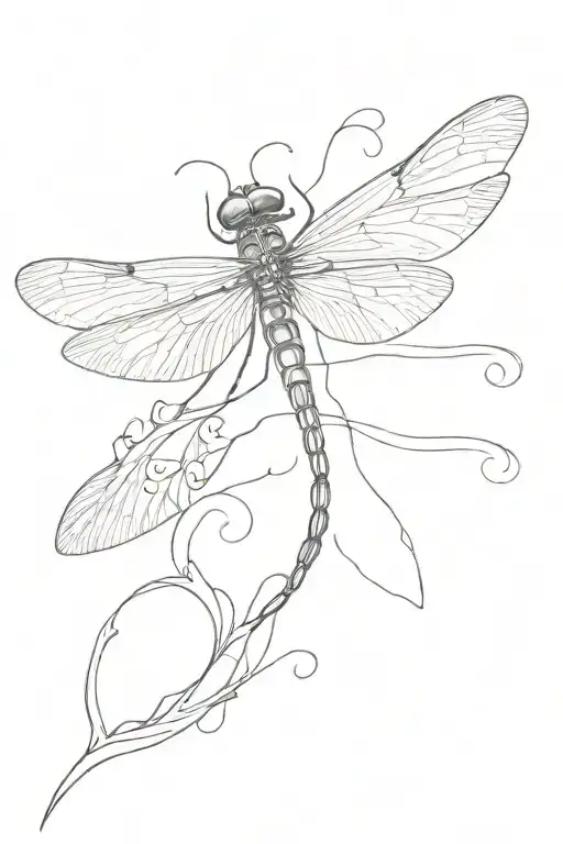 Dragonfly Its Body