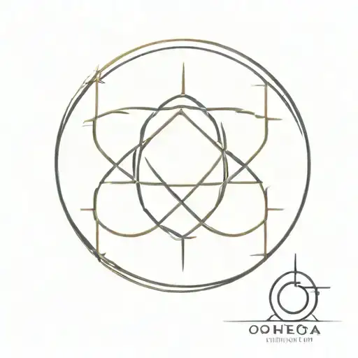 Omega Symbol Formed