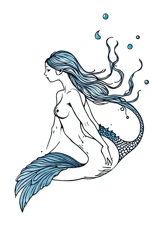 Mermaid Swimming