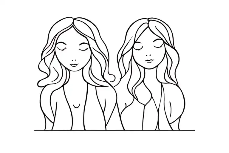 Family Mother Daughter