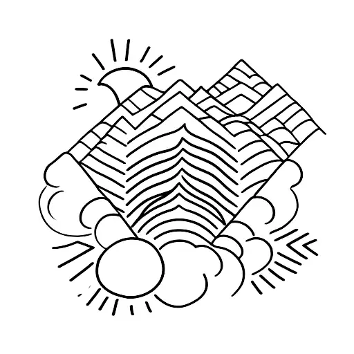 Mountain With A Path