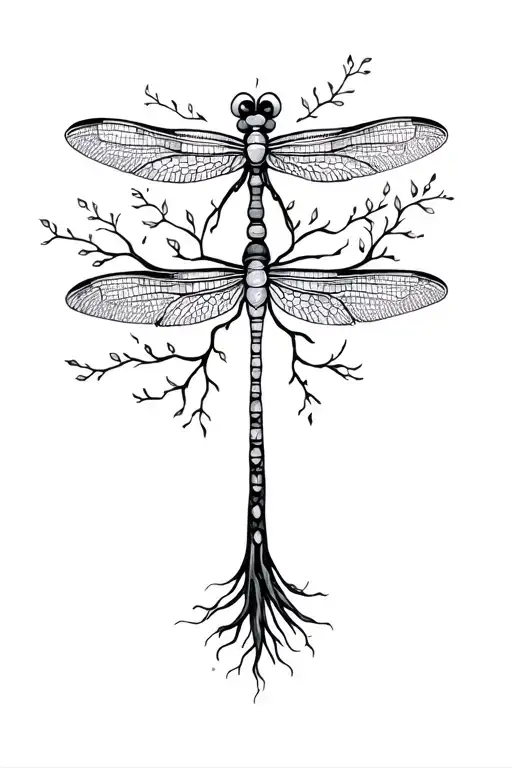 Tree Of Life Dragonfly
