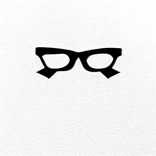 Open Book With Eyeglasses Resting On Top