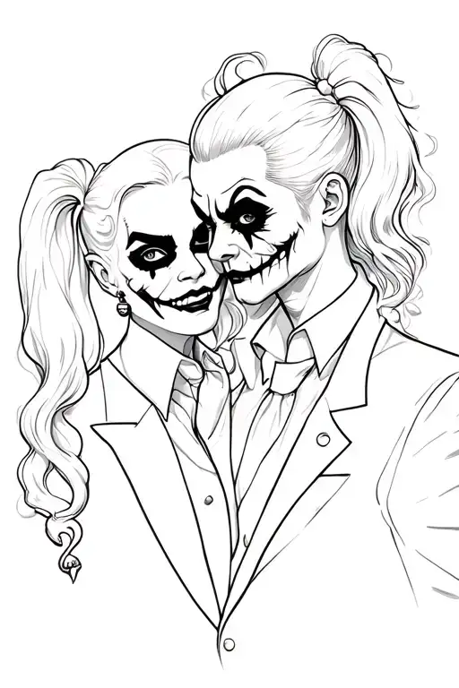 Harley Quin And Joker