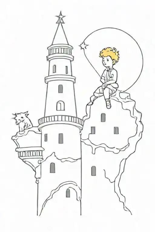 Little Prince On The Tower