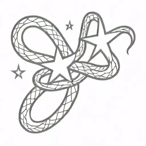 Snake With Star