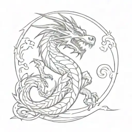 Ra Fire Dragon Wrapped