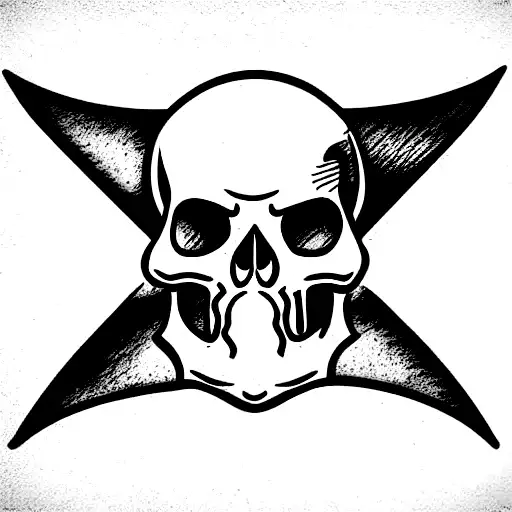 Pirate Skull With Eye Patch