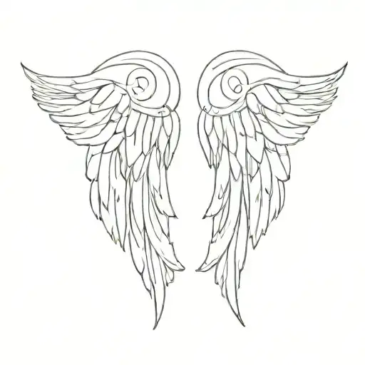 Two Angel Wings