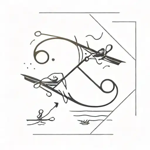 Rowing Friendship Symbol