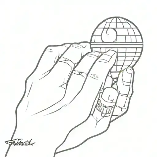 Death Star Ring Finger