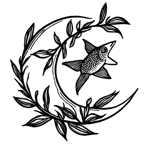 Olive Branch Fish Moon Flavers