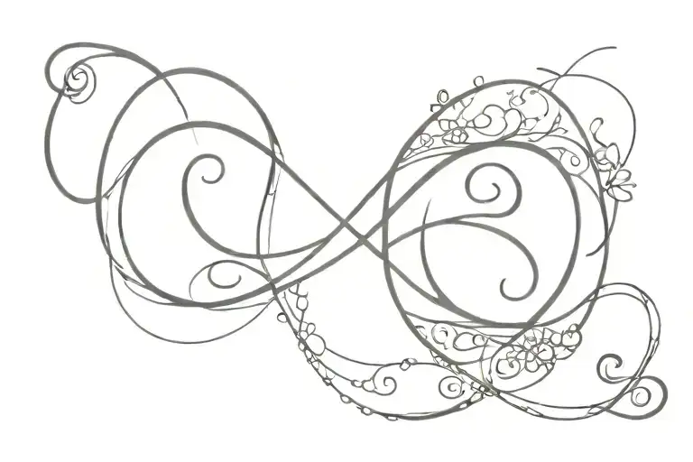 Infinity Symbol Incorporating Elements