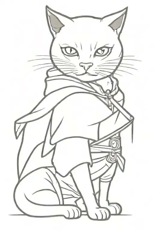 Cat As Assassin Creed