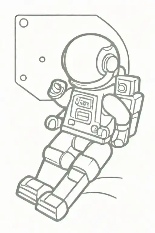 Lego Astronaut