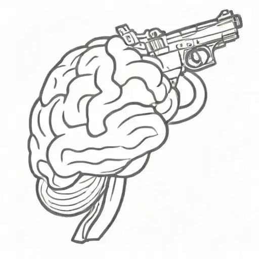 The Brain Shoots A Gun At The Heart