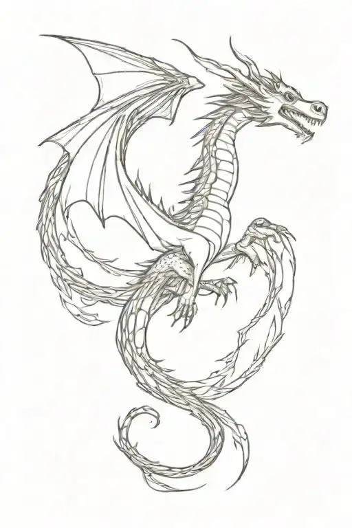 Dragon Flying