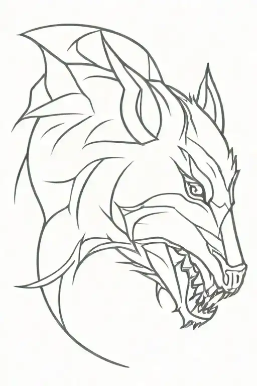 Black Wulf Devilish Reference Hidden