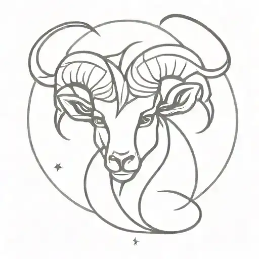 Demon Version Of Aries Zodiac Sign