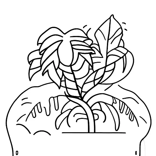 Ranch Dressing Bottle Palm Tree