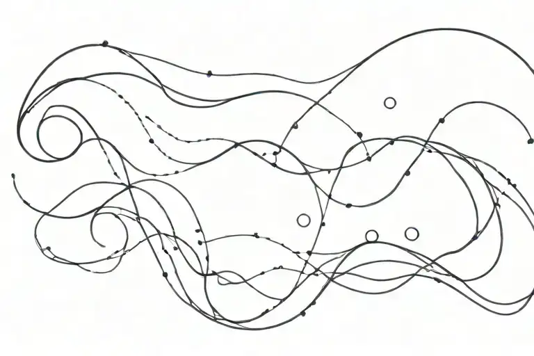 Wave And Coordinates Beautifully Intertwined