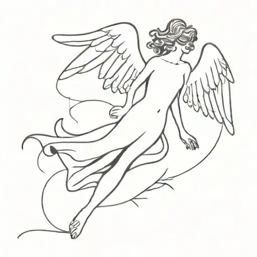 Unknown Angel Falling