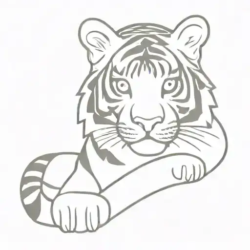 Cute Tiger Simple
