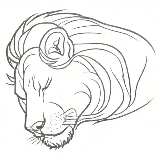 Sleeping Lion
