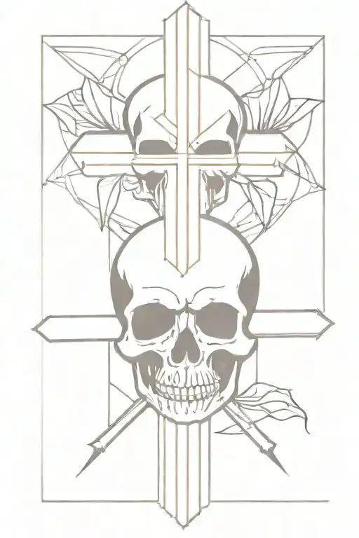 Cross And Skull