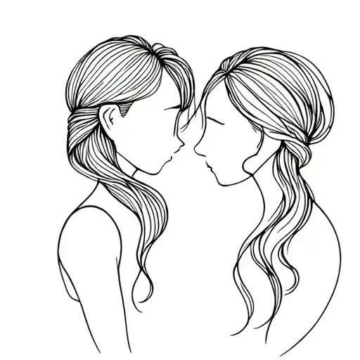 Matching Best Friend Designs Without Faces