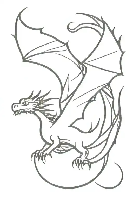 Dragon Flying