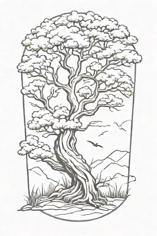 A Hancachiff Falls From A Tree