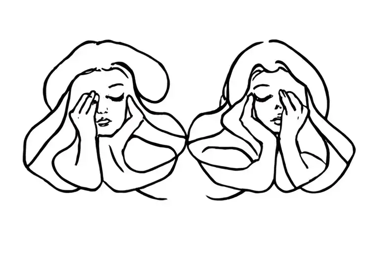 Feminine Hear No Speak No Evil See No Evil