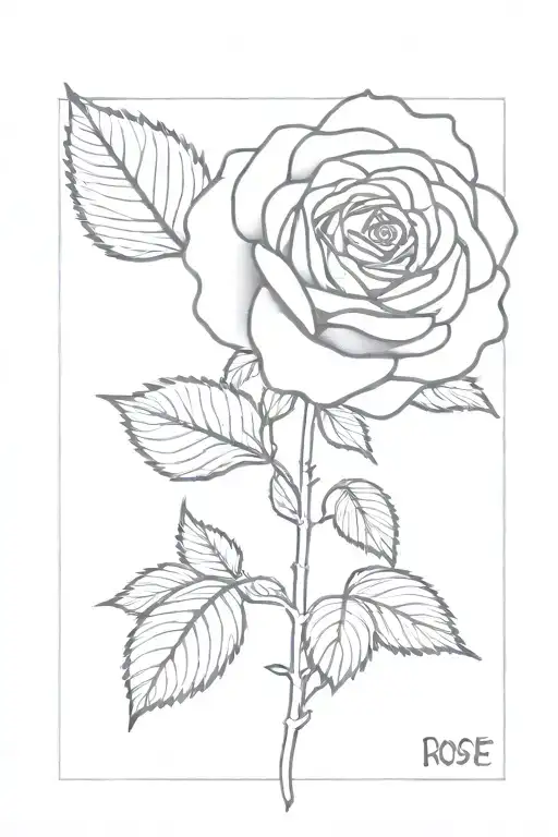 Rose With The Name Rose