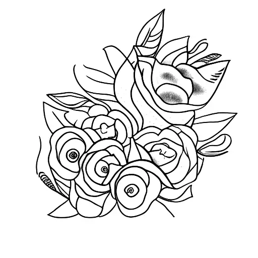 Lavender Black And White