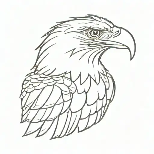 Club America Eagle Head Tattoo Holding