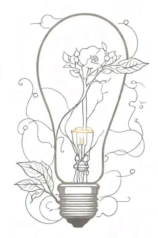 Broken Lightbulb Growing