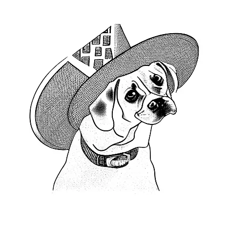 A Dog Wearing A Sombrero
